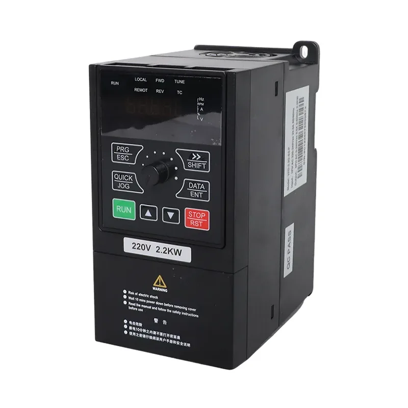 0.75-2.2kW 1 கட்டம் 230V சோலார் பம்ப் மற்றும் பொது நோக்கம் இன்வெர்ட்டர் VFD